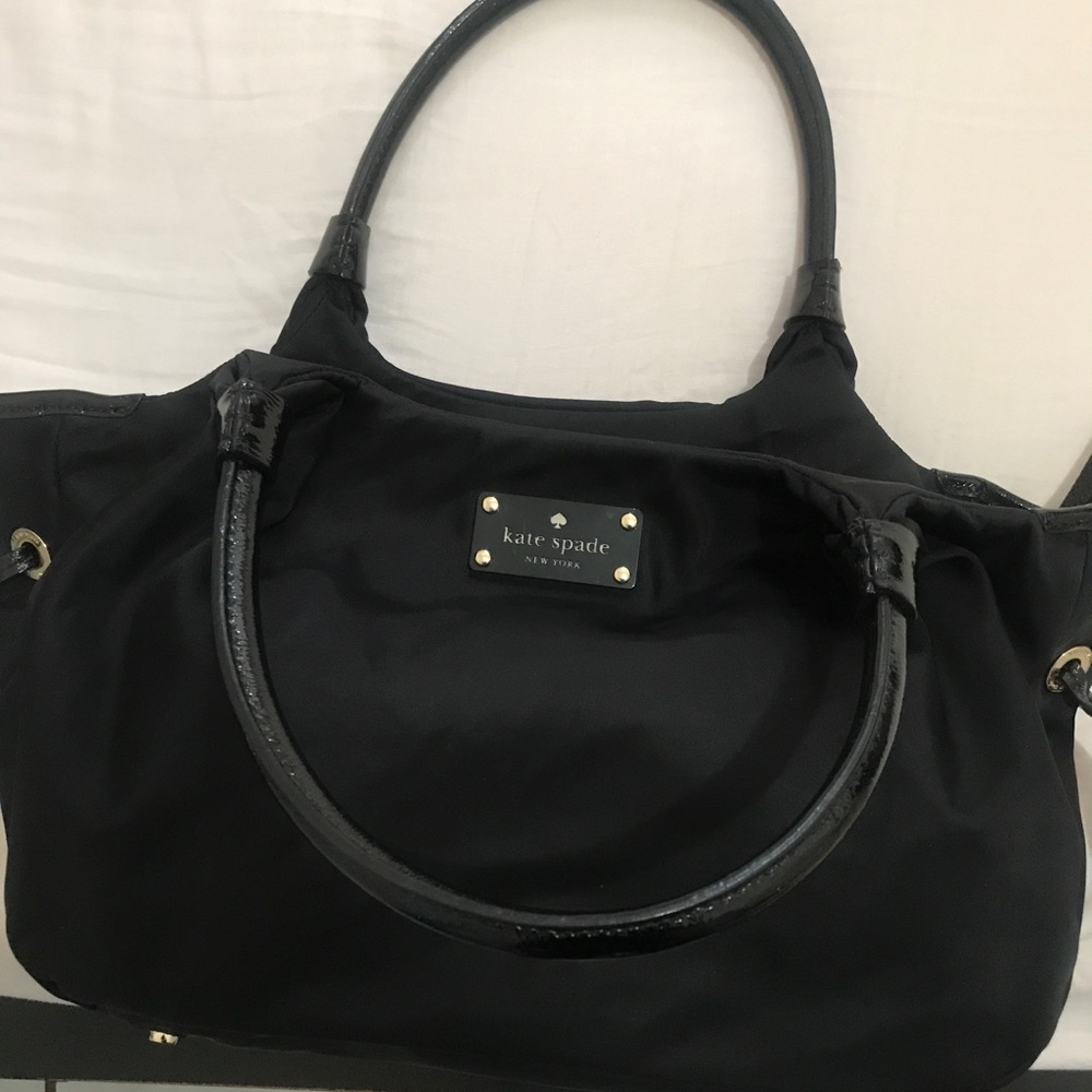 Kate Spade New York Nylon Satchel Black